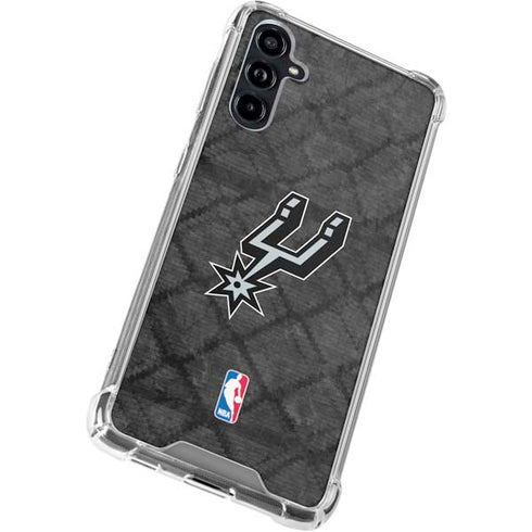 NBA San Antonio Spurs Dark Rust Galaxy A54 5G Clear Case