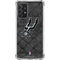 NBA San Antonio Spurs Dark Rust Galaxy A72 5G Clear Case