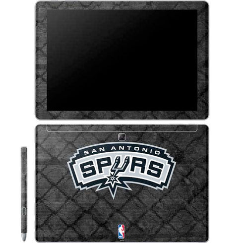 NBA San Antonio Spurs Dark Rust Galaxy Book 12in Skin