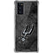 NBA San Antonio Spurs Dark Rust Galaxy Note20 5G Clear Case