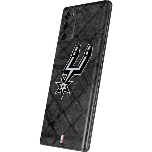 NBA San Antonio Spurs Dark Rust Galaxy Note20 5G Skin