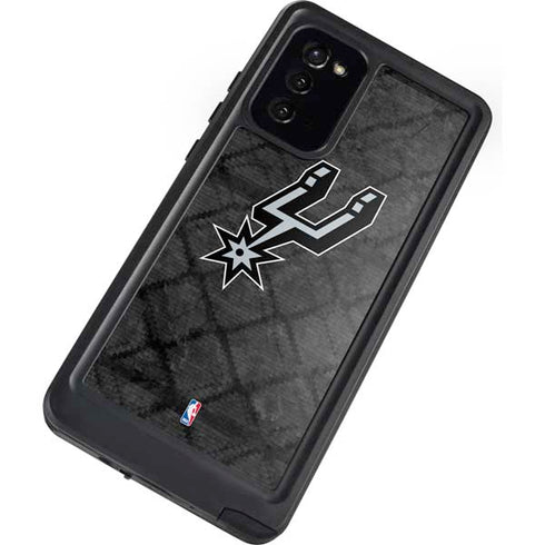 NBA San Antonio Spurs Dark Rust Galaxy Note20 5G Waterproof Case