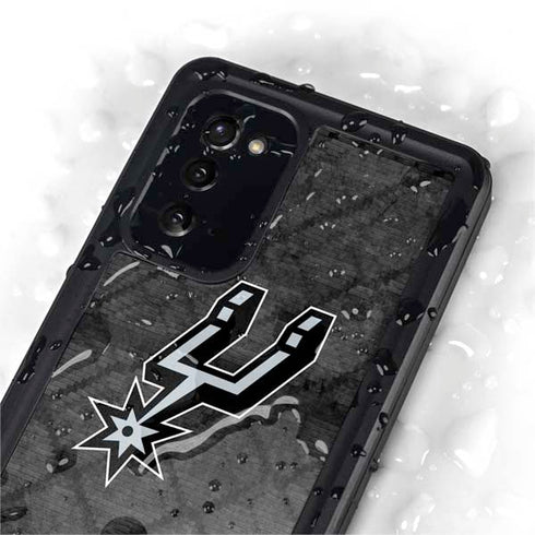 NBA San Antonio Spurs Dark Rust Galaxy Note20 5G Waterproof Case