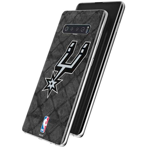 NBA San Antonio Spurs Dark Rust Galaxy S10 Skin
