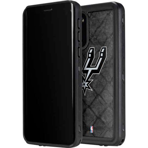 NBA San Antonio Spurs Dark Rust Galaxy S20 Plus Waterproof Case