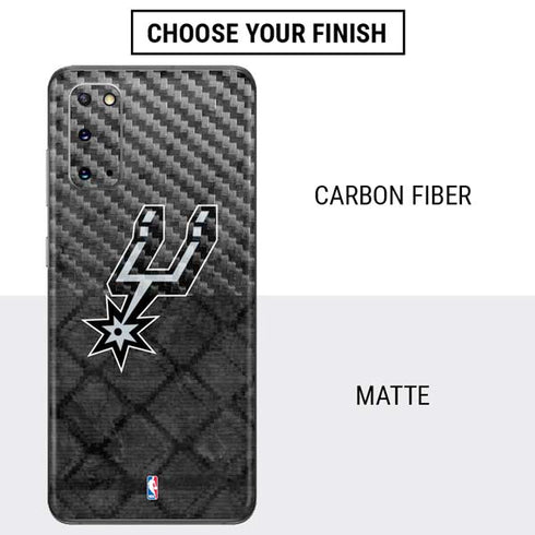 NBA San Antonio Spurs Dark Rust Galaxy S20 Skin