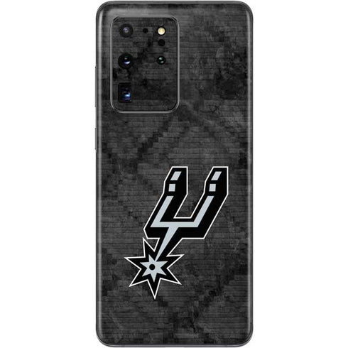 NBA San Antonio Spurs Dark Rust Galaxy S20 Ultra 5G Skin