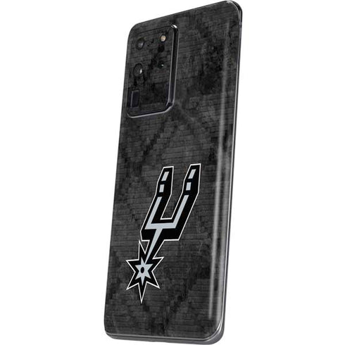NBA San Antonio Spurs Dark Rust Galaxy S20 Ultra 5G Skin