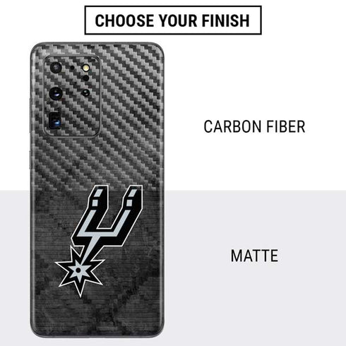 NBA San Antonio Spurs Dark Rust Galaxy S20 Ultra 5G Skin