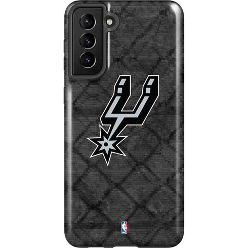 NBA San Antonio Spurs Dark Rust Galaxy S21 FE Pro Case