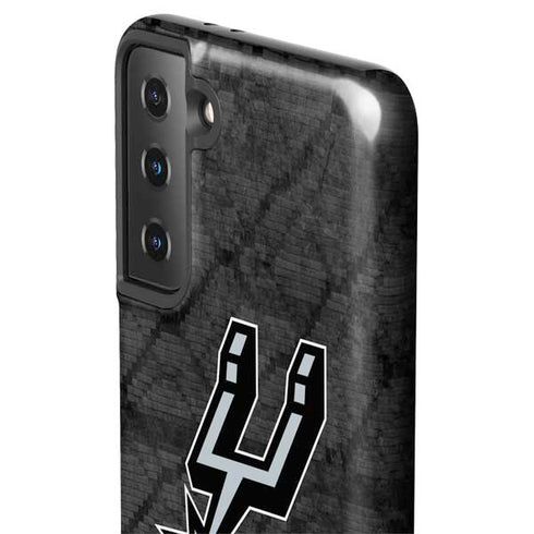 NBA San Antonio Spurs Dark Rust Galaxy S21 FE Pro Case