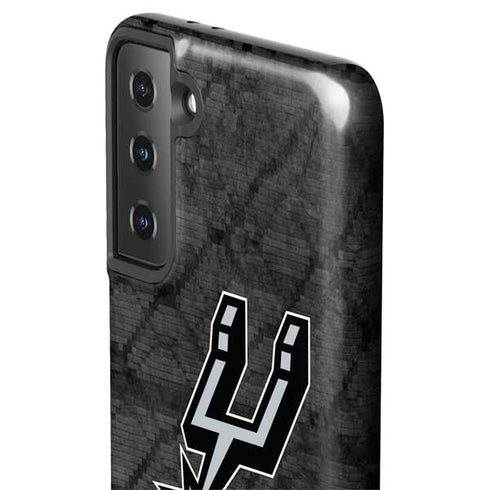NBA San Antonio Spurs Dark Rust Galaxy S21 Plus 5G Pro Case