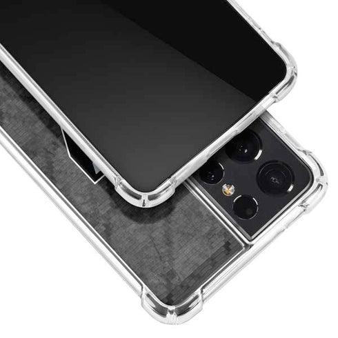 NBA San Antonio Spurs Dark Rust Galaxy S21 Ultra 5G Clear Case