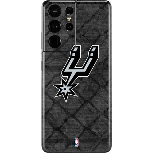 NBA San Antonio Spurs Dark Rust Galaxy S21 Ultra 5G Skin