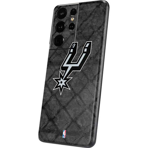 NBA San Antonio Spurs Dark Rust Galaxy S21 Ultra 5G Skin