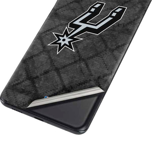 NBA San Antonio Spurs Dark Rust Galaxy S21 Ultra 5G Skin