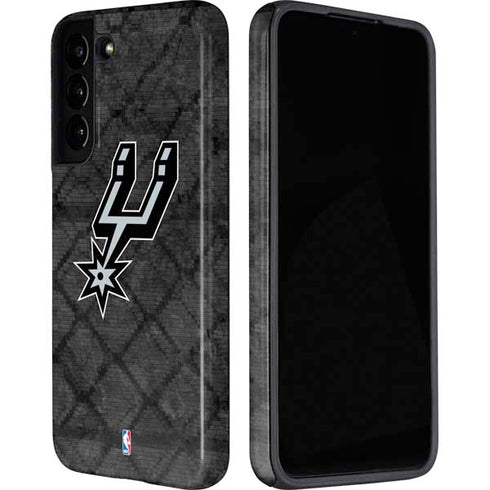 NBA San Antonio Spurs Dark Rust Galaxy S22 Plus Pro Case