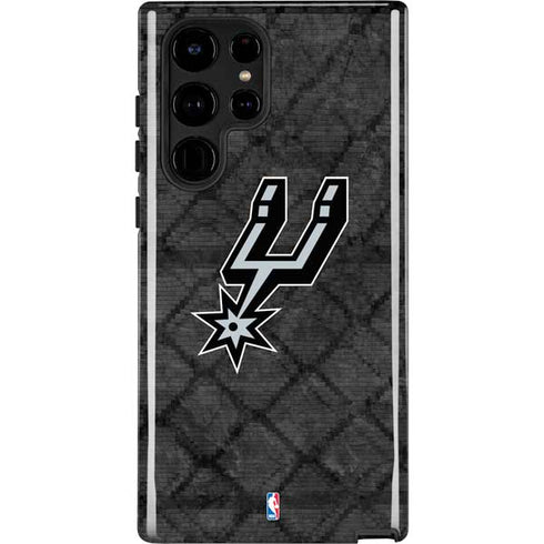 NBA San Antonio Spurs Dark Rust Galaxy S22 Ultra Pro Case