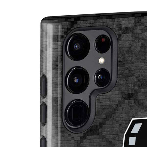 NBA San Antonio Spurs Dark Rust Galaxy S22 Ultra Pro Case