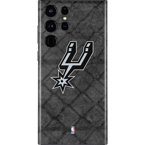 NBA San Antonio Spurs Dark Rust Galaxy S22 Ultra Skin