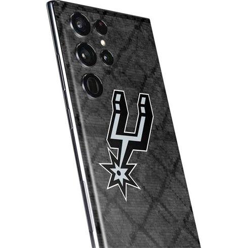 NBA San Antonio Spurs Dark Rust Galaxy S22 Ultra Skin
