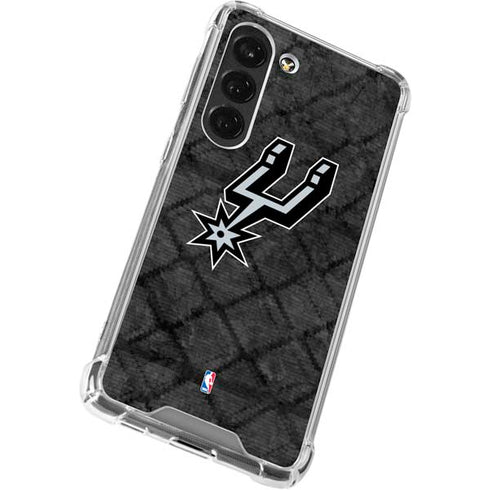NBA San Antonio Spurs Dark Rust Galaxy S23 Clear Case