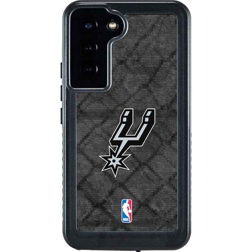 NBA San Antonio Spurs Dark Rust Galaxy S23 Plus Waterproof Case