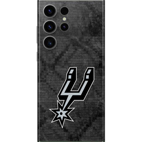 NBA San Antonio Spurs Dark Rust Galaxy S23 Ultra Skin