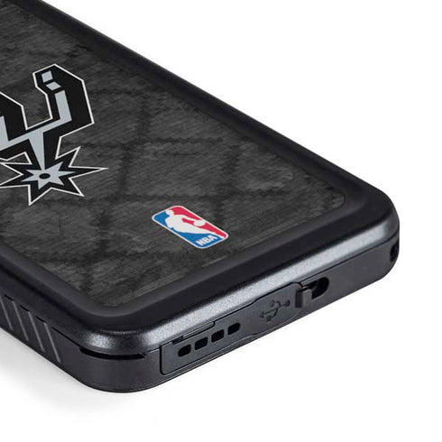 NBA San Antonio Spurs Dark Rust Galaxy S23 Waterproof Case
