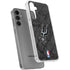 NBA San Antonio Spurs Dark Rust Galaxy S24 Plus Clear Case