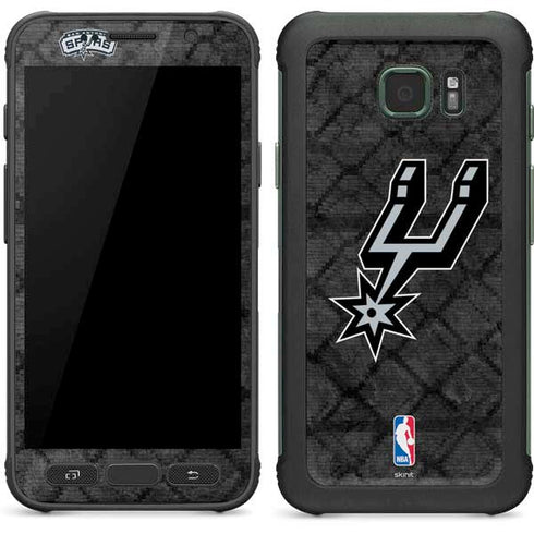NBA San Antonio Spurs Dark Rust Galaxy S7 Active Skin