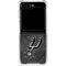 NBA San Antonio Spurs Dark Rust Galaxy Z Flip5 5G Clear Case