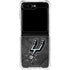 NBA San Antonio Spurs Dark Rust Galaxy Z Flip5 5G Clear Case