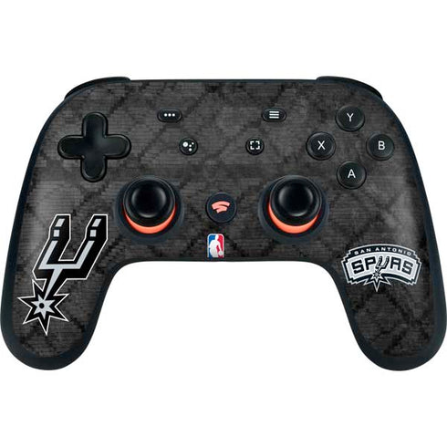 NBA San Antonio Spurs Dark Rust Google Stadia Controller Skin