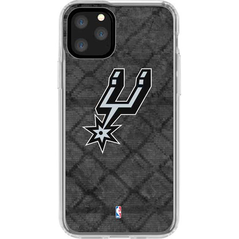 NBA San Antonio Spurs Dark Rust iPhone 11 Pro Clear Case