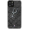 NBA San Antonio Spurs Dark Rust iPhone 11 Pro Clear Case