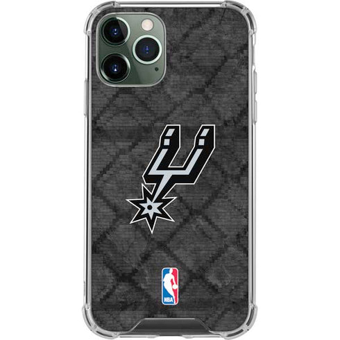 NBA San Antonio Spurs Dark Rust iPhone 11 Pro Max Clear Case