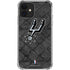 NBA San Antonio Spurs Dark Rust iPhone 12 Clear Case