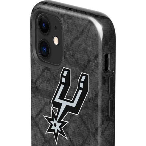 NBA San Antonio Spurs Dark Rust iPhone 12 Impact Case