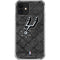 NBA San Antonio Spurs Dark Rust iPhone 12 Mini Clear Case