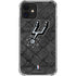 NBA San Antonio Spurs Dark Rust iPhone 12 Mini Clear Case