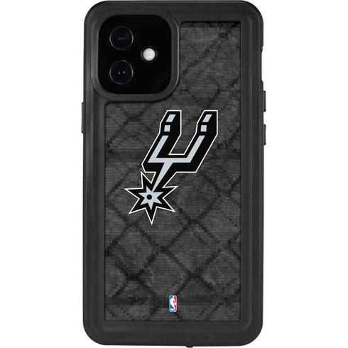 NBA San Antonio Spurs Dark Rust iPhone 12 Mini Waterproof Case