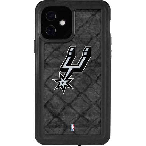 NBA San Antonio Spurs Dark Rust iPhone 12 Waterproof Case