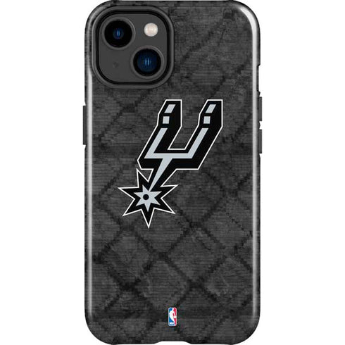 NBA San Antonio Spurs Dark Rust iPhone 15 Plus Impact Case