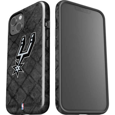 NBA San Antonio Spurs Dark Rust iPhone 14 Plus Impact Case