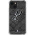 NBA San Antonio Spurs Dark Rust iPhone 15 Plus Clear Case