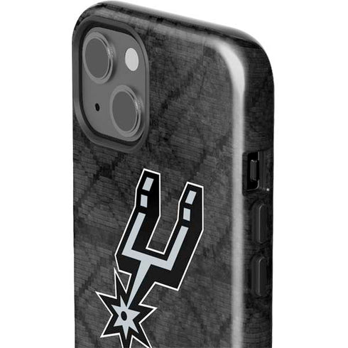 NBA San Antonio Spurs Dark Rust iPhone 15 Impact Case