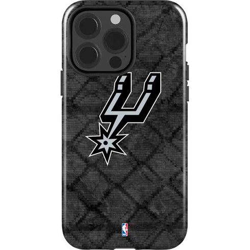NBA San Antonio Spurs Dark Rust iPhone 15 Pro Impact Case