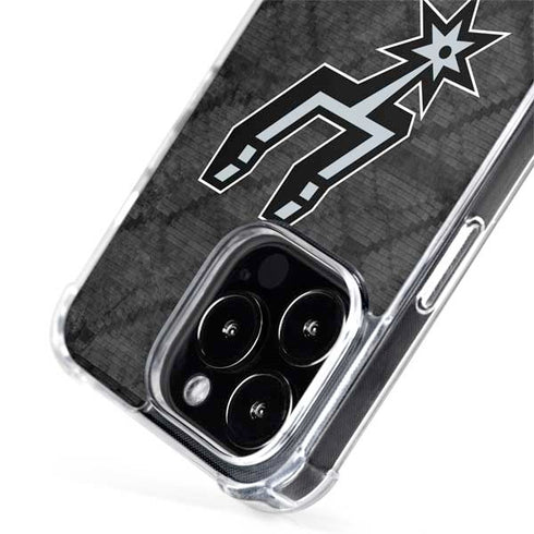 NBA San Antonio Spurs Dark Rust iPhone 15 Pro MagSafe Case