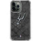 NBA San Antonio Spurs Dark Rust iPhone 15 Pro Max Clear Case